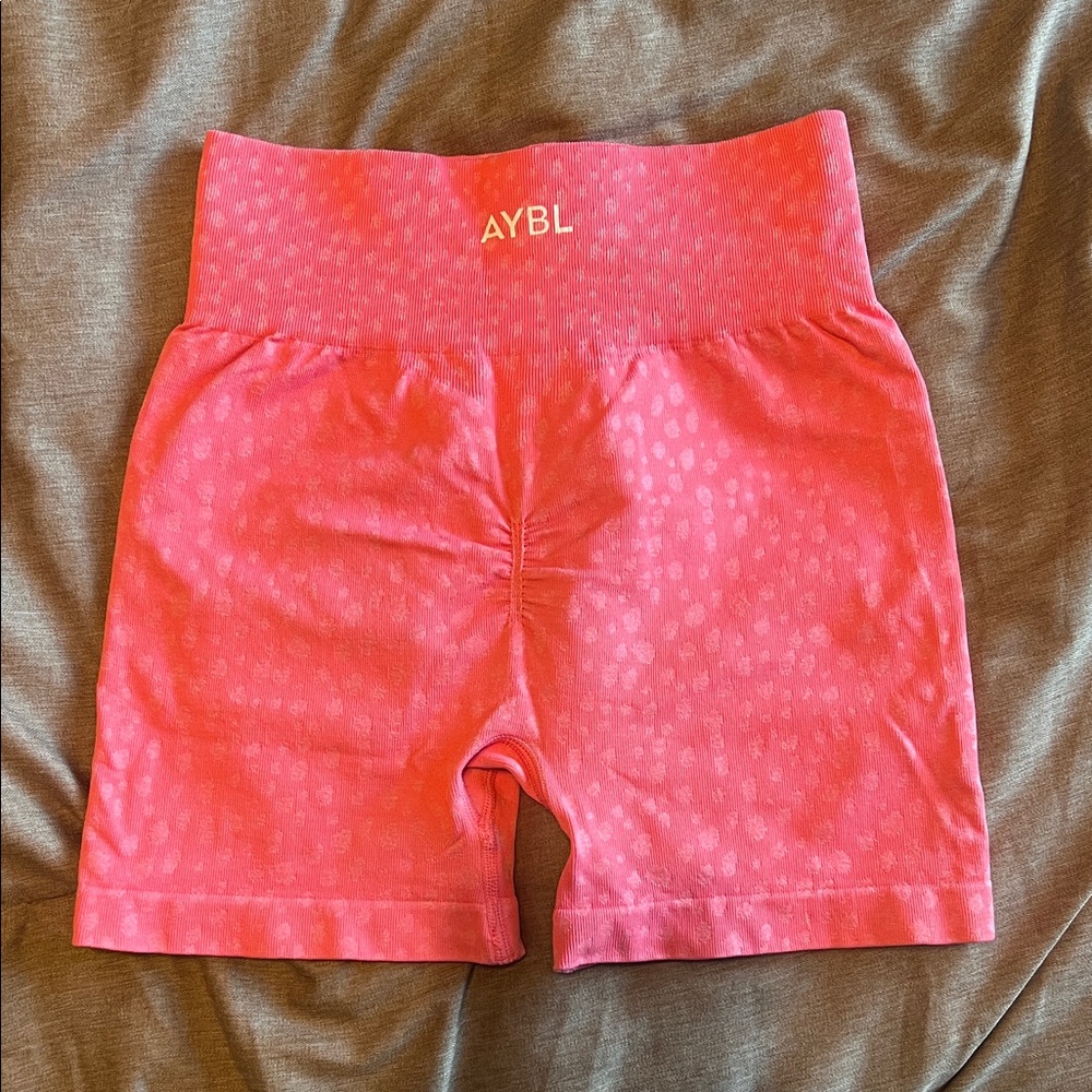 AYBL Pink Seamless Bike Shorts